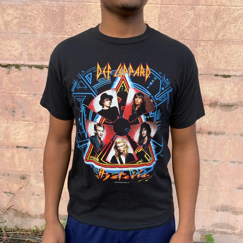 Vintage 1988 Def Leppard Hysteria Tour t-shirt